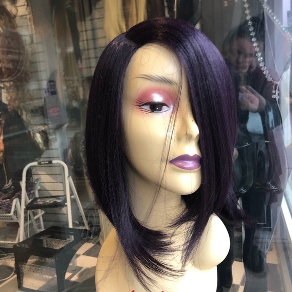 Purple plum bob wig brand new 2019 hairstyle wig - Picture 7 of 8